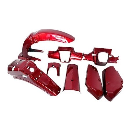 Κουστούμι σετ πλαστικά για Honda GLX Βυσσινί