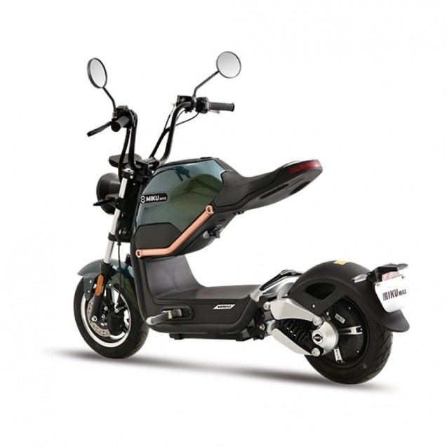Ηλεκτρικό Scooter SUNRA MIKU MAX ΜΑΥΡΟ