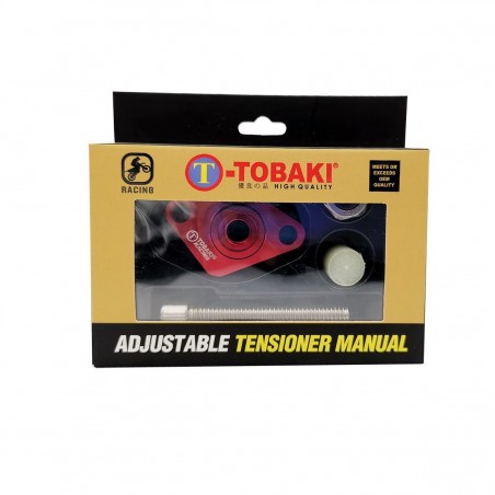 Τεντωτήρας καδένας Racing Yamaha Crypton X 135 TOBAKI ΚΟΚΚΙΝΟΣ