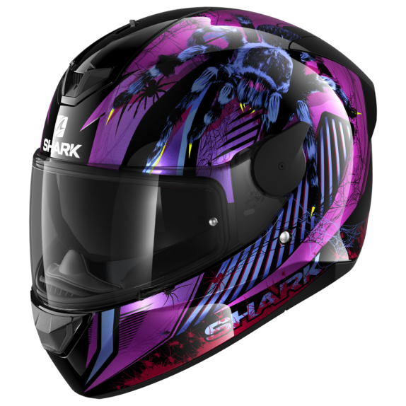 Κράνος Full Face Shark DSKWAL 2 Atraxx black, purple -...