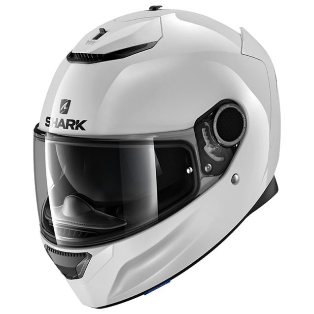 Κράνος Full Face Shark Spartan Blank White - HE3430WHU