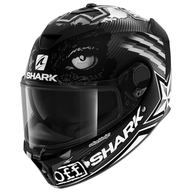 Κράνος Full Face Shark Spartan GT Carbon Redding - HE7011DWA