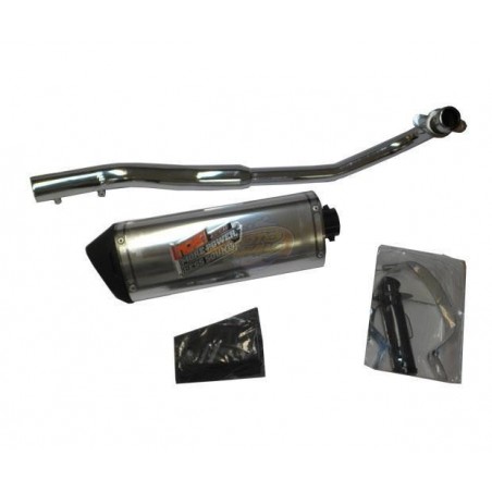 Εξάτμιση NOB1 Ασημί για YAMAHA Crypton-X 135