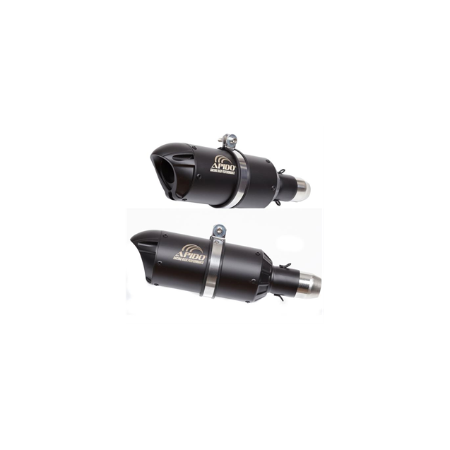 Τελικό Εξάτμισης Apido ΜΑΥΡO (M-1230 BLACK)