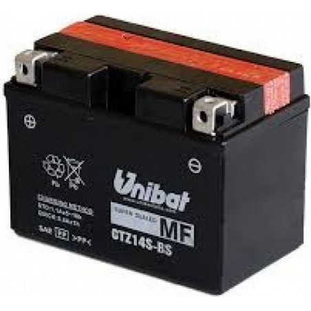 ΜΠΑΤΑΡΙΑ ΚΛΕΙΣΤΟΥ ΤΥΠΟΥ UNIBAT CTZ14S-BS (YTZ14-S)