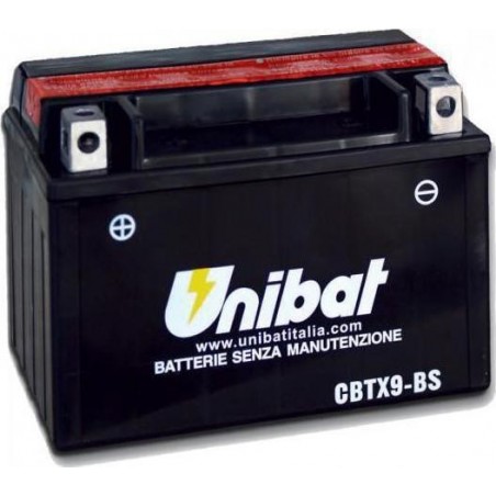 ΜΠΑΤΑΡΙΑ ΚΛΕΙΣΤΟΥ ΤΥΠΟΥ UNIBAT CBTX9-BS (YTX9-BS)