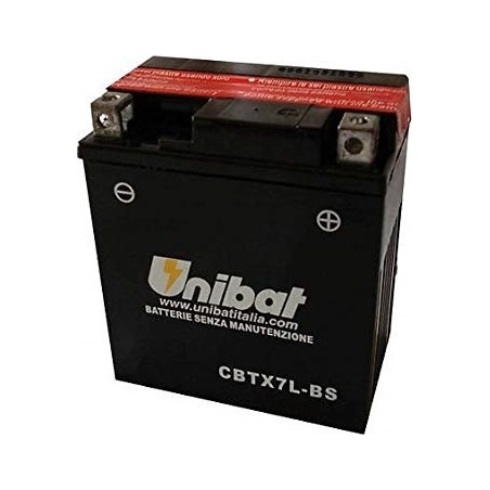 ΜΠΑΤΑΡΙΑ ΚΛΕΙΣΤΟΥ ΤΥΠΟΥ UNIBAT CBTX7L-BS (YTX7L-BS)