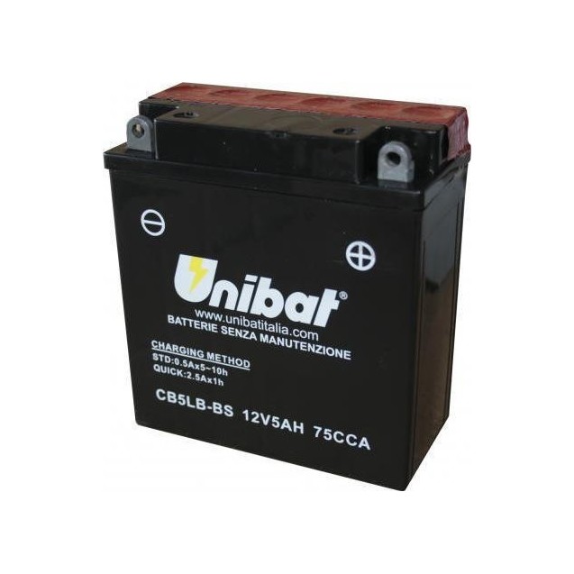 ΜΠΑΤΑΡΙΑ ΚΛΕΙΣΤΟΥ ΤΥΠΟΥ UNIBAT CB5LB-BS...