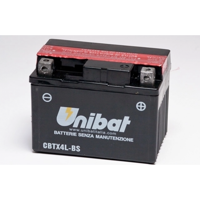 ΜΠΑΤΑΡΙΑ ΚΛΕΙΣΤΟΥ ΤΥΠΟΥ UNIBAT CBTX4L-BS...