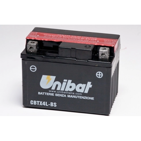 ΜΠΑΤΑΡΙΑ ΚΛΕΙΣΤΟΥ ΤΥΠΟΥ UNIBAT CBTX4L-BS (YTX4L-BS)