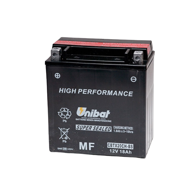 ΜΠΑΤΑΡΙΑ ΚΛΕΙΣΤΟΥ ΤΥΠΟΥ UNIBAT CBTX20CH-BS...