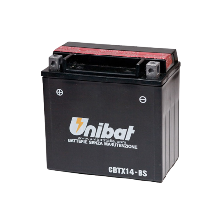 ΜΠΑΤΑΡΙΑ ΚΛΕΙΣΤΟΥ ΤΥΠΟΥ UNIBAT CBTX14-BS (YTX14-BS)