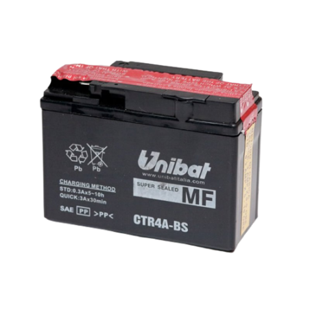 ΜΠΑΤΑΡΙΑ ΚΛΕΙΣΤΟΥ ΤΥΠΟΥ UNIBAT CTR4A-BS (YTR4A-BS)