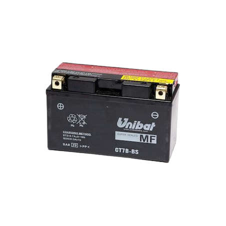 ΜΠΑΤΑΡΙΑ ΚΛΕΙΣΤΟΥ ΤΥΠΟΥ UNIBAT CT7B-BS (YT7B-BS)