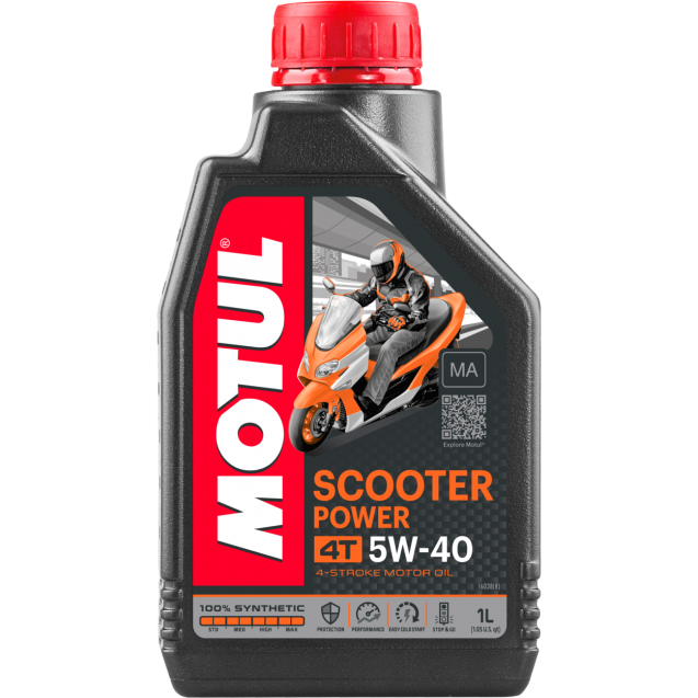 ΛΑΔΙ MOTUL 5W40 4T SCOOTER POWER