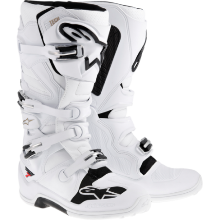 Ανδρική Μπότα Motocross-MX Alpinestars Tech 7 White