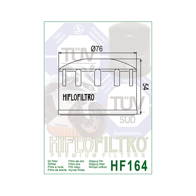 ΦΙΛΤΡΟ ΛΑΔΙΟΥ HF164 HIFLO