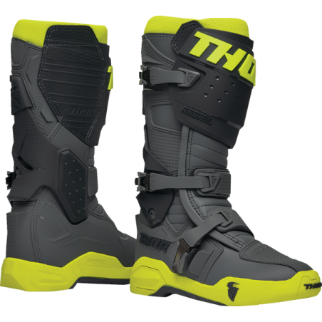 Μπότες Off Road-MX-Motocross Thor Radial MX Gray-Flo