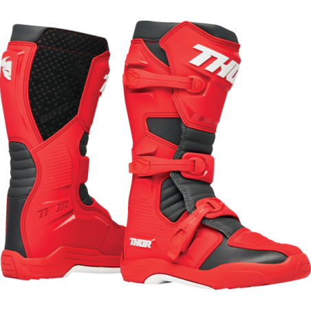 Μπότες Off Road-MX-Motocross Thor Blitz XR Red-Charcoal