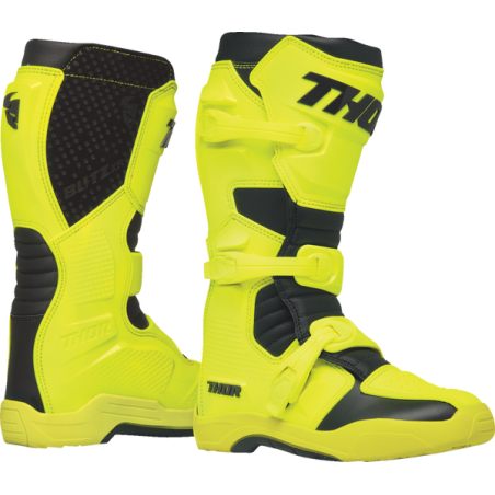Μπότες Off Road-MX-Motocross Thor Blitz XR Acid-Black