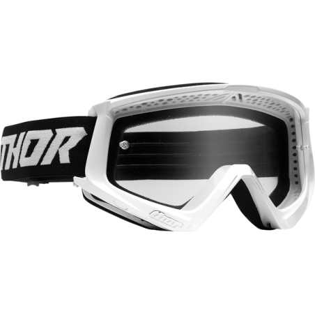 Μάσκα Off Road-MX-Motocross Thor Combat Racer White-Black