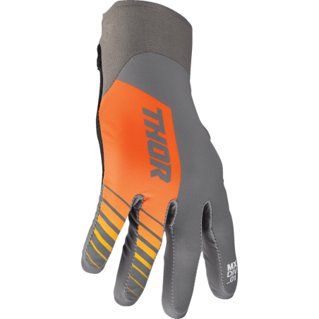 Γάντια Off Road-MX-Motocross Thor Agile Analog Charcoal-Orange