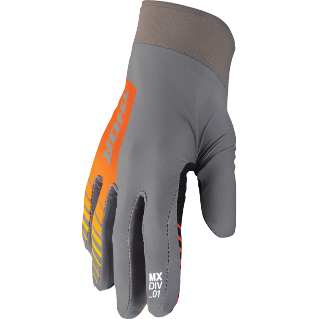 Γάντια Off Road-MX-Motocross Thor Agile Analog Charcoal-Orange