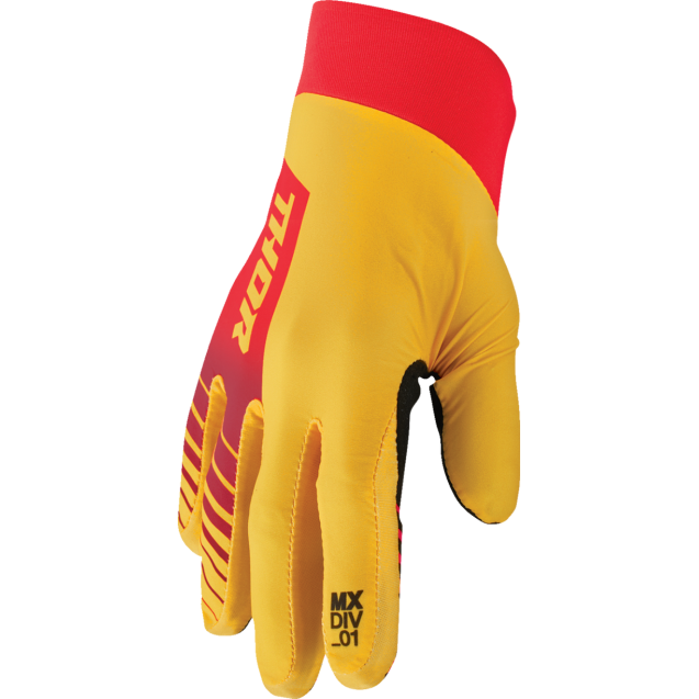 Γάντια Off Road-MX-Motocross Thor Agile Analog Yellow-Red