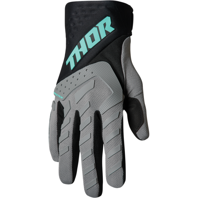 Γάντια Off Road-MX-Motocross Thor Spectrum Gray-Black-Mint