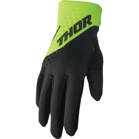 Γάντια Off Road-MX-Motocross Thor Spectrum Cold Weather Acid-Black