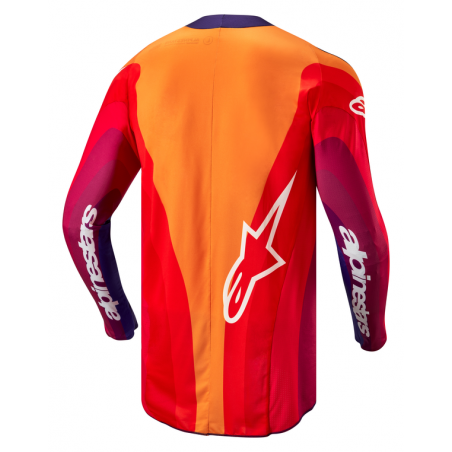 Μπλούζα Off Road-MX-Motocross Alpinestars Techstar Pneuma Orange-Purple