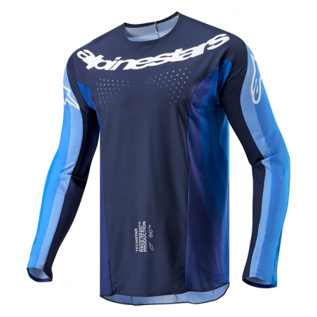 Μπλούζα Off Road-MX-Motocross Alpinestars Techstar Pneuma Navy-Blue