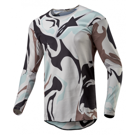Μπλούζα Off Road-MX-Motocross Alpinestars Techstar Racer Tactical Iron-Camo