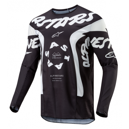 Μπλούζα Off Road-MX-Motocross Alpinestars Racer Hana Black-White