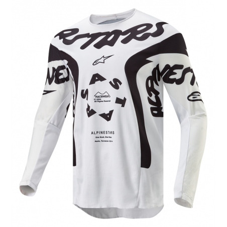 Μπλούζα Off Road-MX-Motocross Alpinestars Racer Hana White-Black