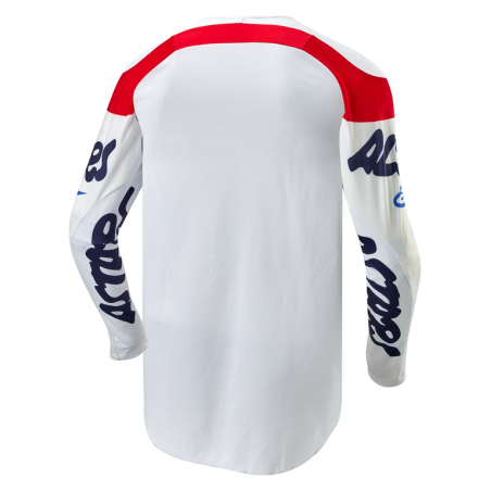 Μπλούζα Off Road-MX-Motocross Alpinestars Racer Hana White-Multi