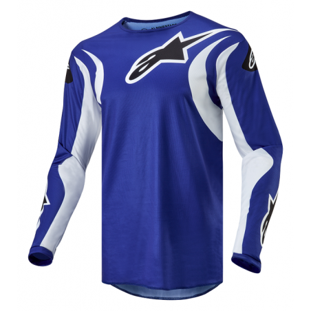 Μπλούζα Off Road-MX-Motocross Alpinestars Fluid Lucent Blue-White