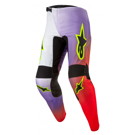Παντελόνι Off Road-MX-Motocross Alpinestars Fluid Lucent White-Red-Yellow