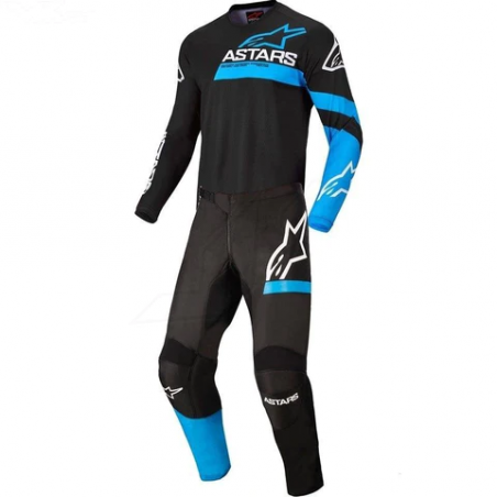 Παντελόνι Off Road-MX-Motocross Alpinestars Fluid Chaser Black Blue Neon