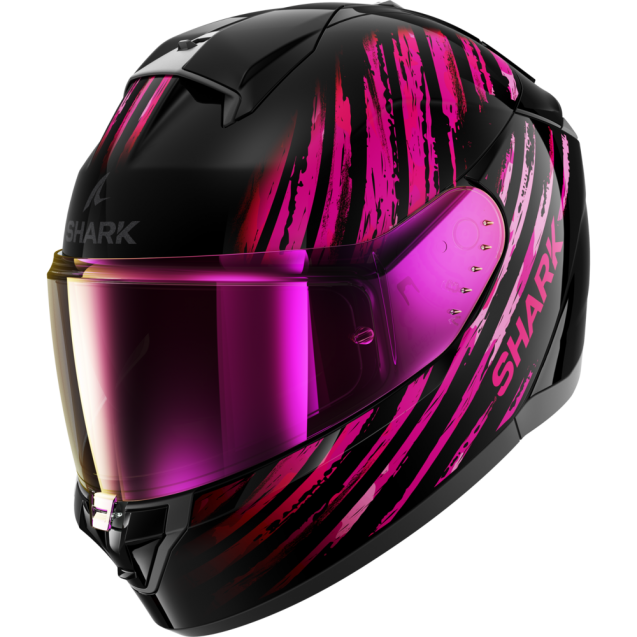 Κράνος Full Face Shark Ridill 2 Assya Black,Pink - HE1120KVV