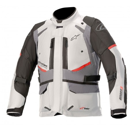 Μπουφάν Αναβάτη Μηχανής Alpinestars ANDES V3 DRYSTAR ΓΚΡΙ/ΜΑΥΡΟ/ΚΟΚΚΙΝΟ