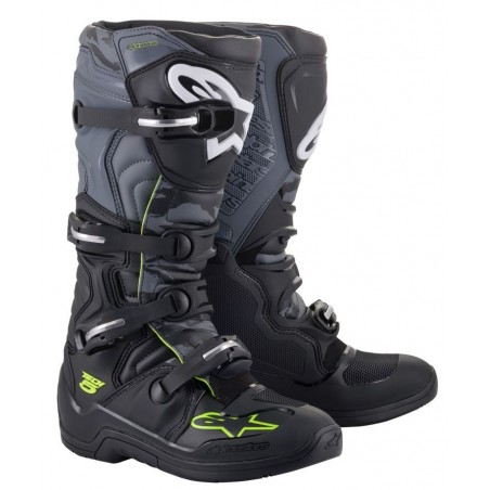 Μπότες Off Road-MX-Motocross Alpinestars TECH 5 ΜΑΥΡΟ/ΚΙΤΡΙΝΟ FLUO