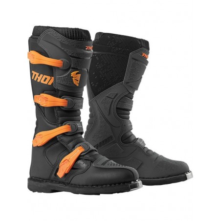 Μπότες Off Road-MX-Motocross Thor Blitz XP Black Orange