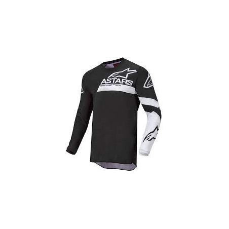 Μπλούζα Off Road-MX-Motocross Alpinestars Fluid Chaser Black WhiteNeon