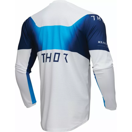 Μπλούζα Off Road-MX-Motocross Thor Launch Storm White