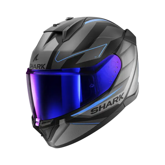 Κράνος Full Face Shark Skwal 3 Sizler Mat - HE0922EKAB